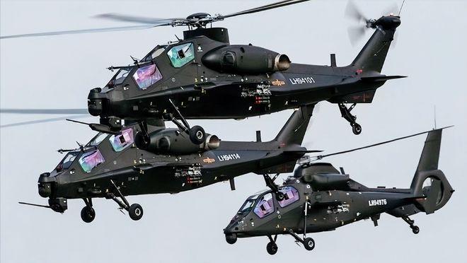 中国最新武装直升机，自然美景的心灵探索之旅