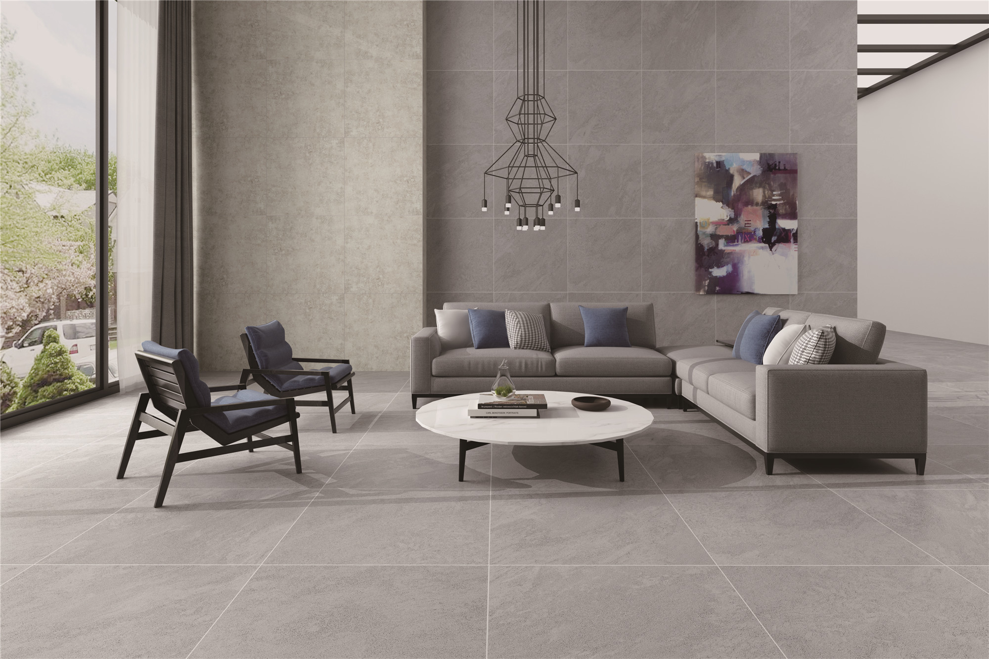 广东热门瓷砖品牌下的温馨家居故事