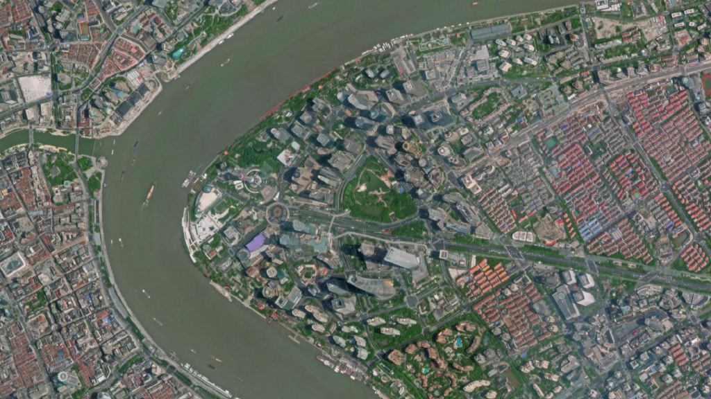 最新航拍卫星影像图，探索、学习与自信的飞翔之旅